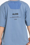 Mavi Cepli Alone Sırt Baskılı 5-9 Yaş Takım - 2498-2