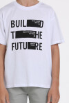 Beyaz Build The Future Baskılı 9-13 Yaş Takım - 81404-2